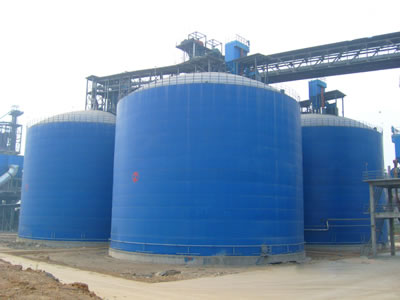 中兴镇水泥钢板库改造