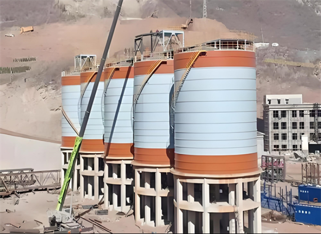 中兴镇高架钢板仓