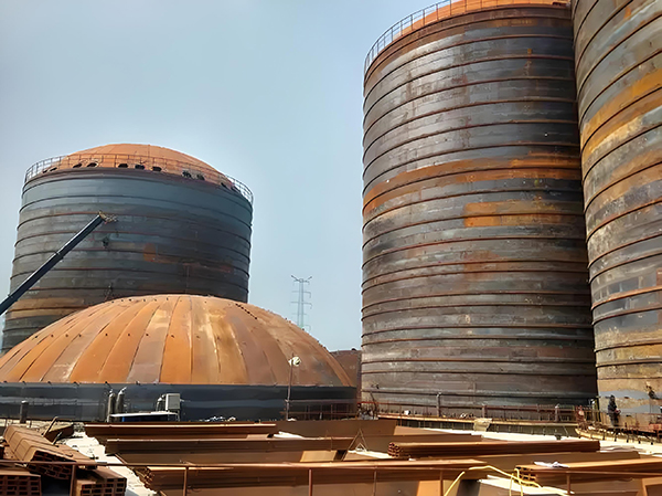 中兴镇焦粉钢板仓